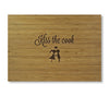 Kiss the Cook Cutting Board