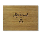 Kiss the Cook Cutting Board