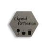 Liquid Patience Concrete Coaster